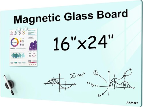 Glas whiteboard magnetisch - glas,