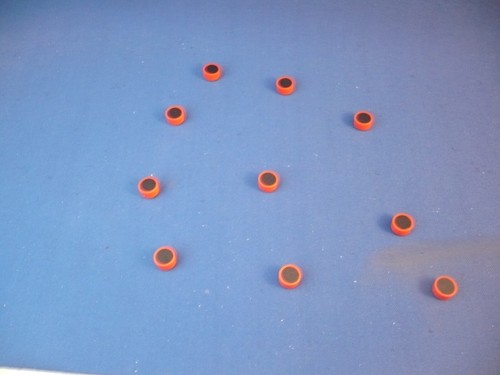 Kleine magnete roten - kleine, im