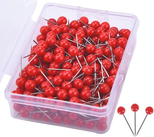 Weltkarte pinnwand kleine rote - weltkarte,