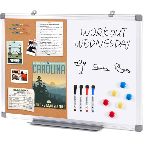 Kork whiteboard magnetboard - whiteboard,
