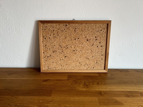 Pinnwand kork holz - pinnwand,